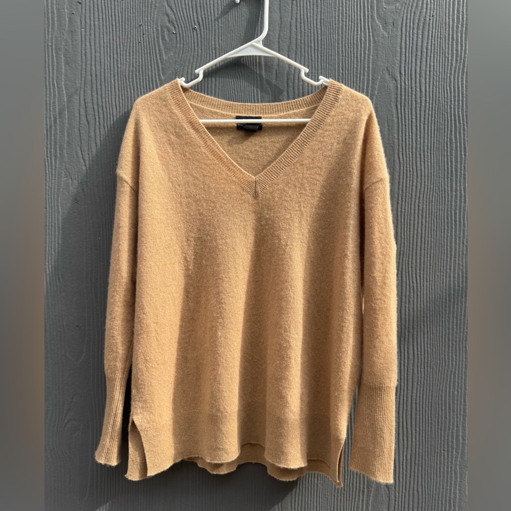 Halogen Brand Tan Cashmere Sweater Size XS